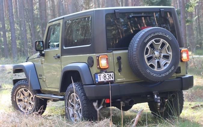 Jeep Wrangler cena 99000 przebieg: 161000, rok produkcji 2013 z Brzeg Dolny małe 497